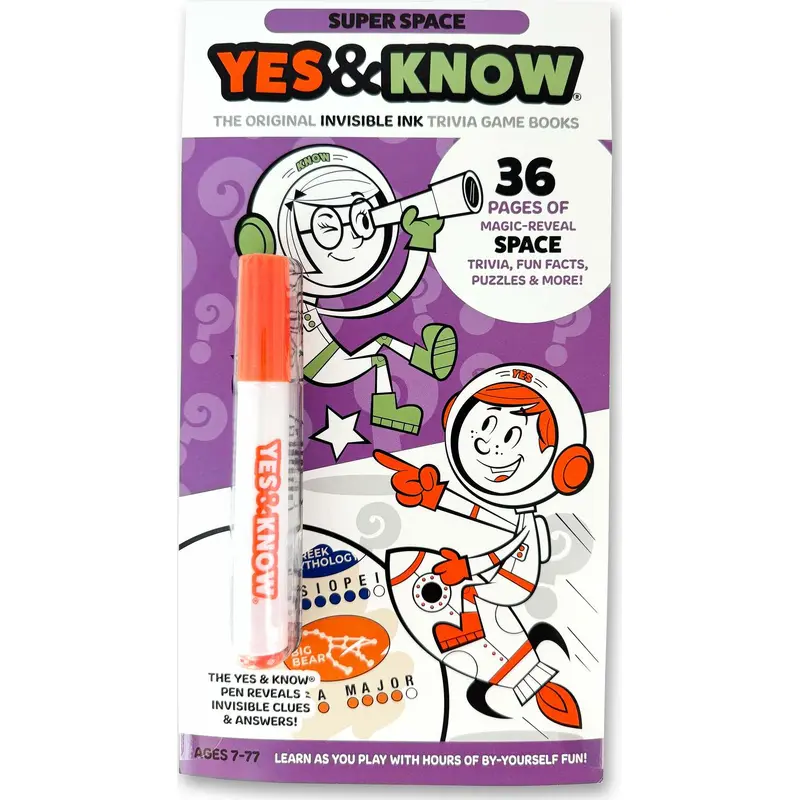 Yes & Know Invisible Ink - Super Space