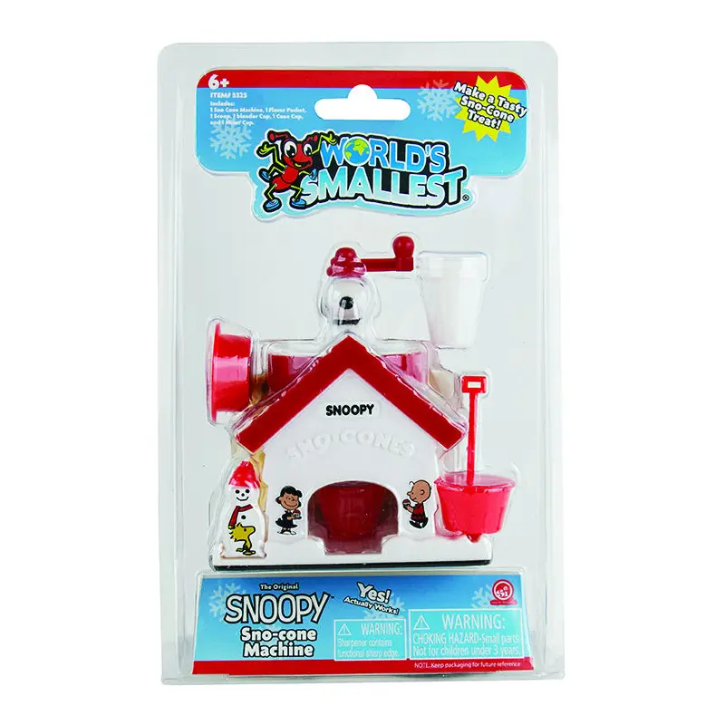 World's Smallest Snoopy Sno-Cone Machine
