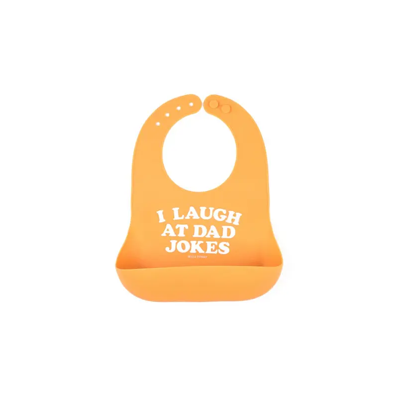 Wonder Bib - I Laugh At Dad Jokes