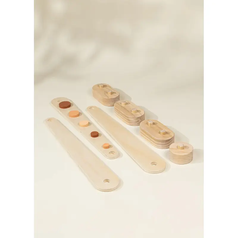 Wooden Balance Beams Set
