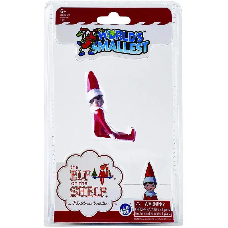 World's Smallest Elf on the Shelf