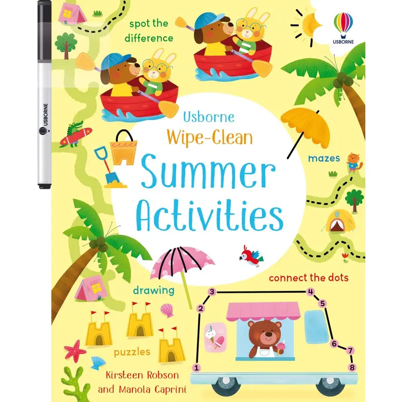 Wipe Clean - Summer Activities