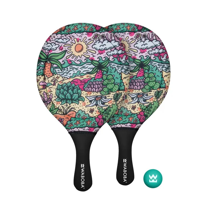 Waboba Tropical Beach Paddle Set