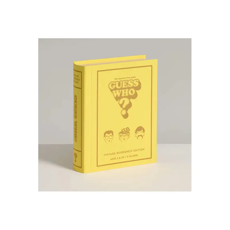 Vintage Bookshelf Guess Who