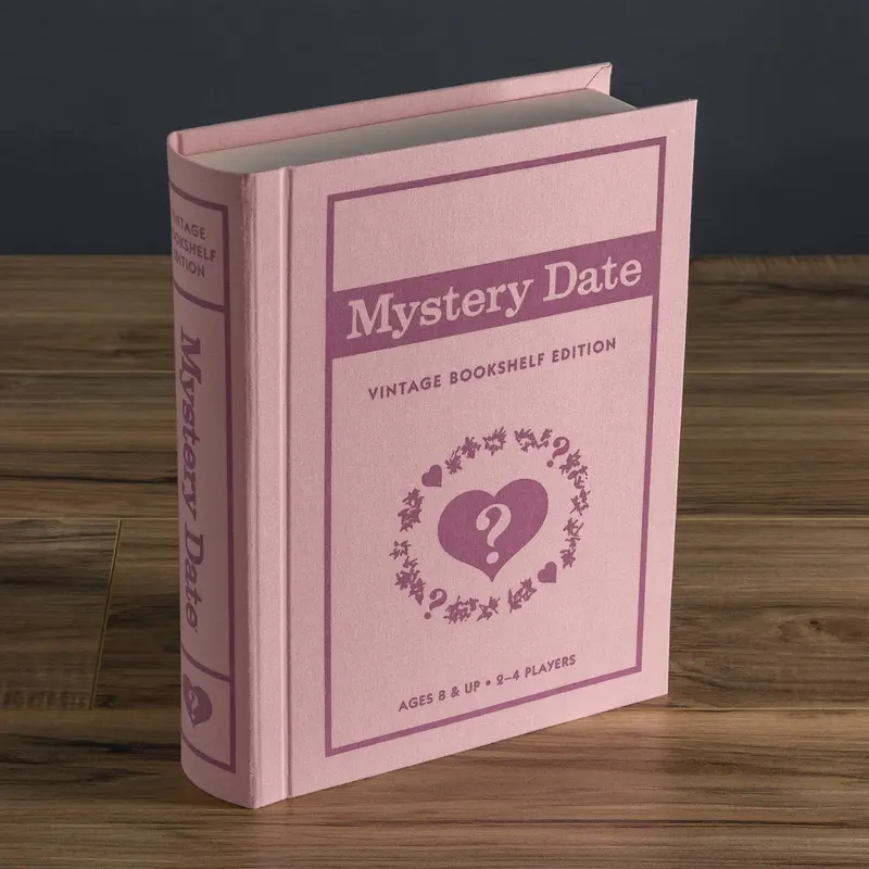 Vintage Bookshelf Mystery Date
