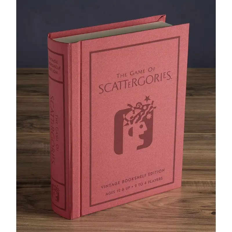 Vintage Bookshelf Scattergories