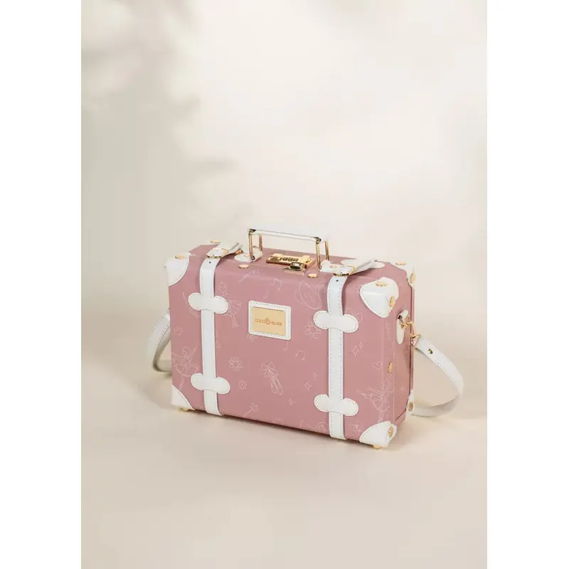 Vegan Leather Play Suitcase - Ballerina