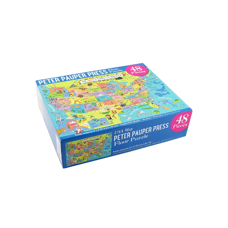 USA Map - 48pc floor puzzle