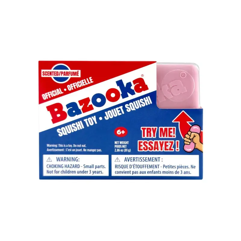 Bazooka Gum Scented Squishi Toy