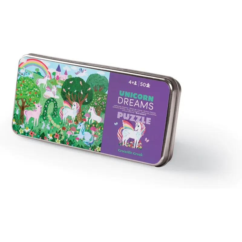 Unicorn Dreams Tin Puzzle - 50pc