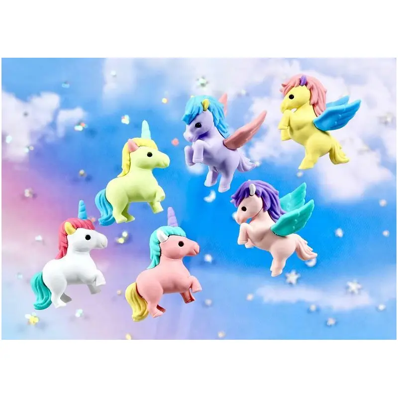 Unicorn & Pegasus Eraser Assorted