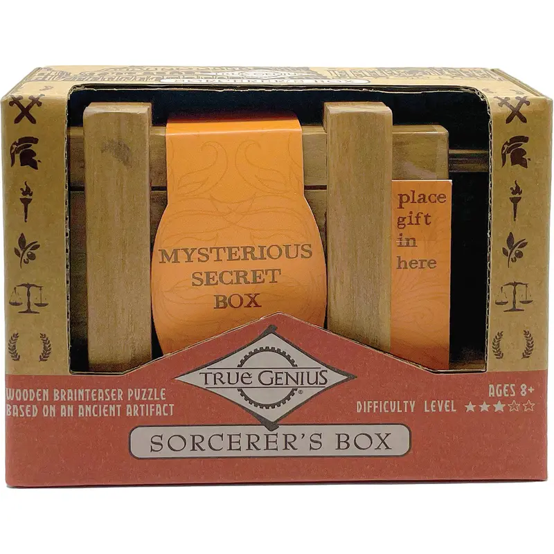 True Genius Sorcerer's Box Puzzle
