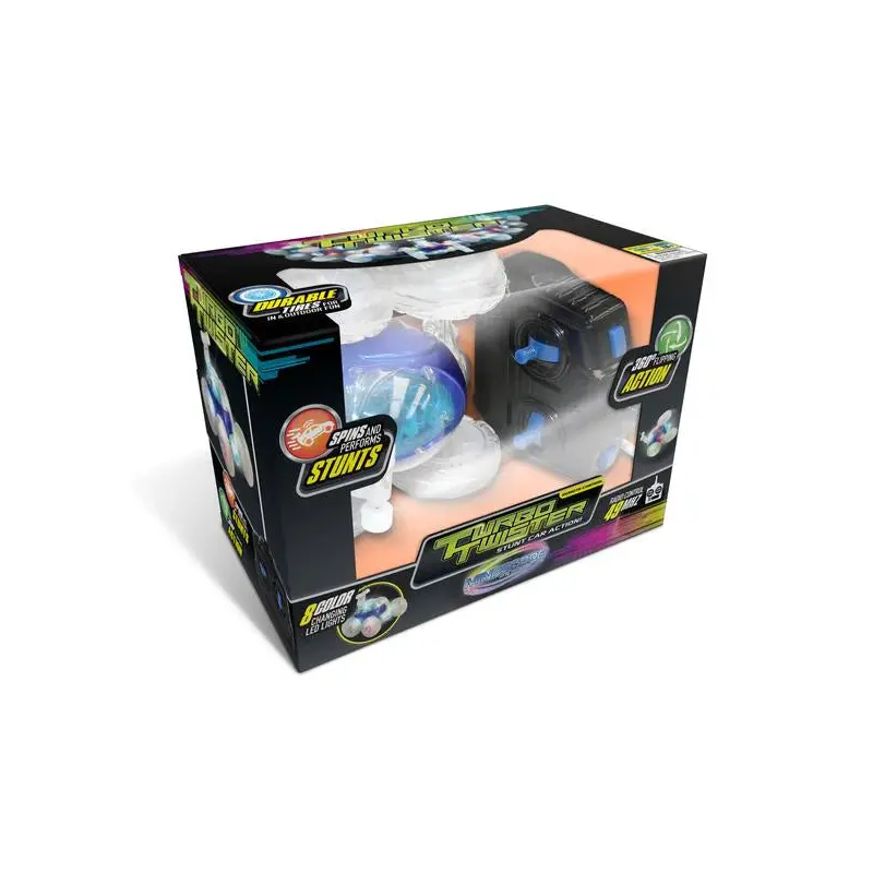 Transparent Turbo Twisters Blue (49 Mhz)