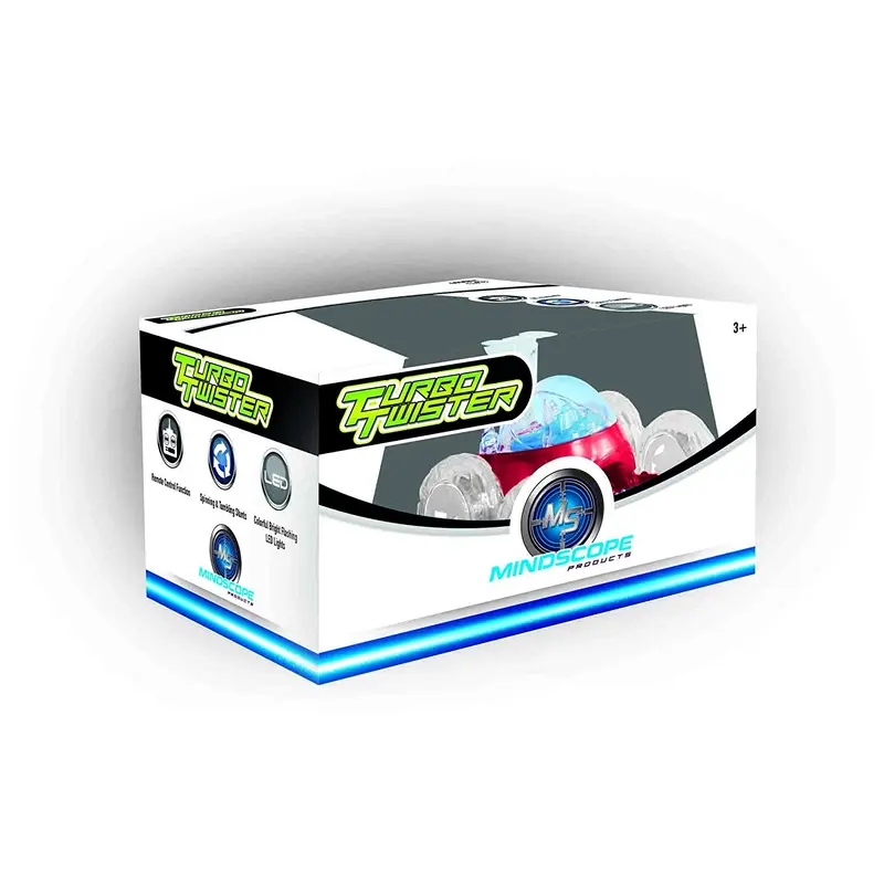 Transparent Turbo Twisters Red (27 Mhz)