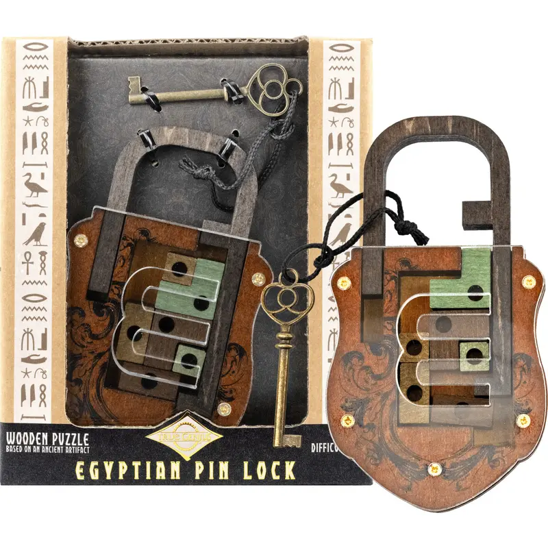 Trick Lock - Egyptian Pin Lock