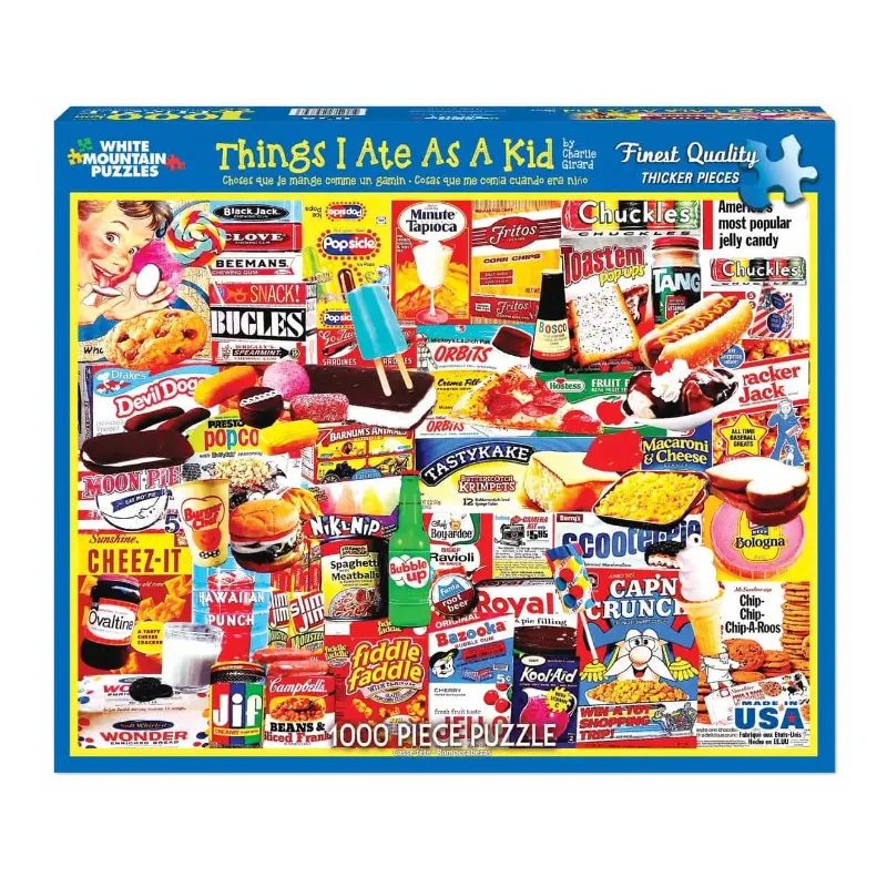 Things I Ate as a Kid 1000pc Puzzle