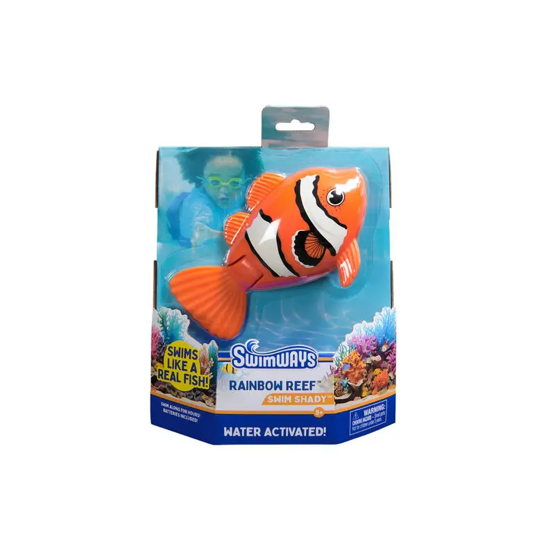 Swimways Rainbow Reef Water Activated Fish