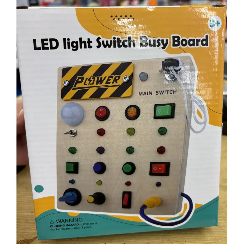 Switch Wood Montessori Board