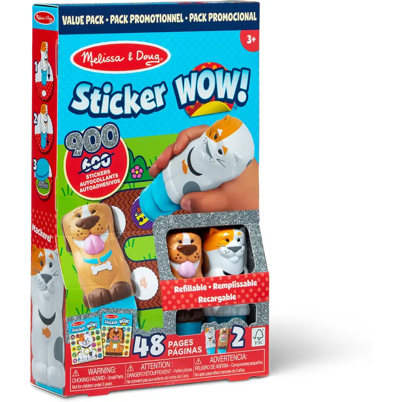 Sticker WOW! Sticker Stamper & Activity Pad - Pets Value