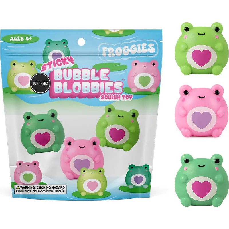 Sticky Bubble Blobbie Frogs