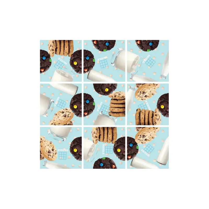 Squzzle Puzzle - Cookies & Milk