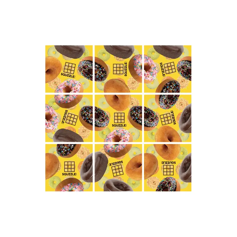 Squzzle Puzzle - Donuts