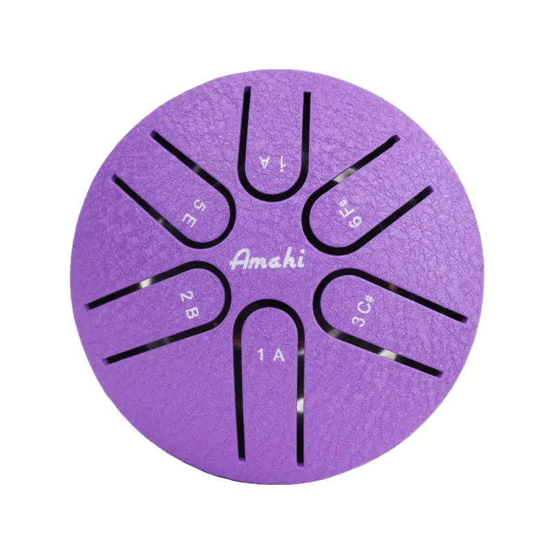 Steel Tongue Drum 3" Purple