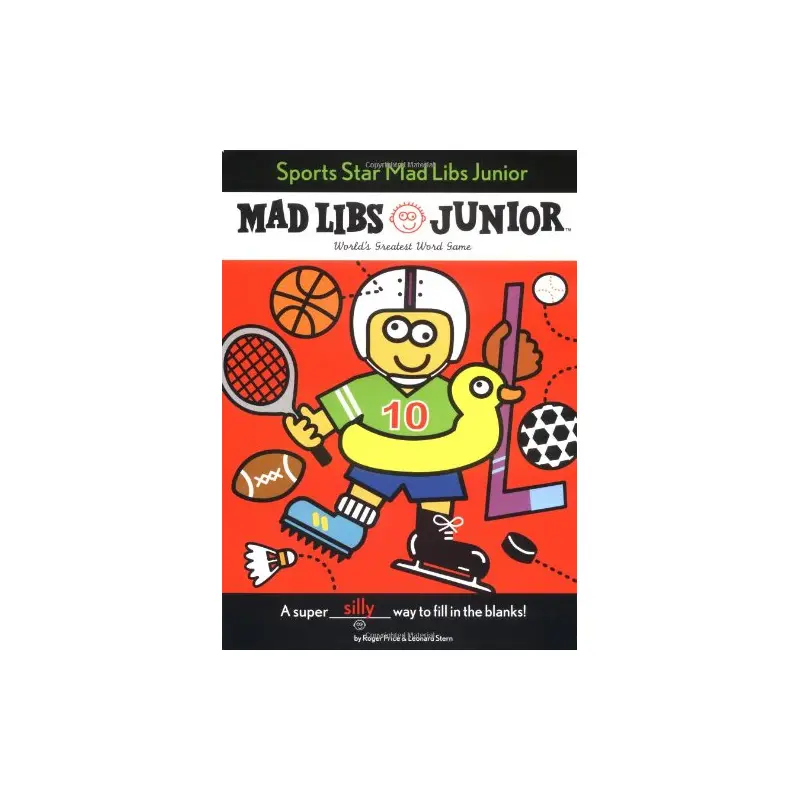 Sports Star Mad Libs Junior