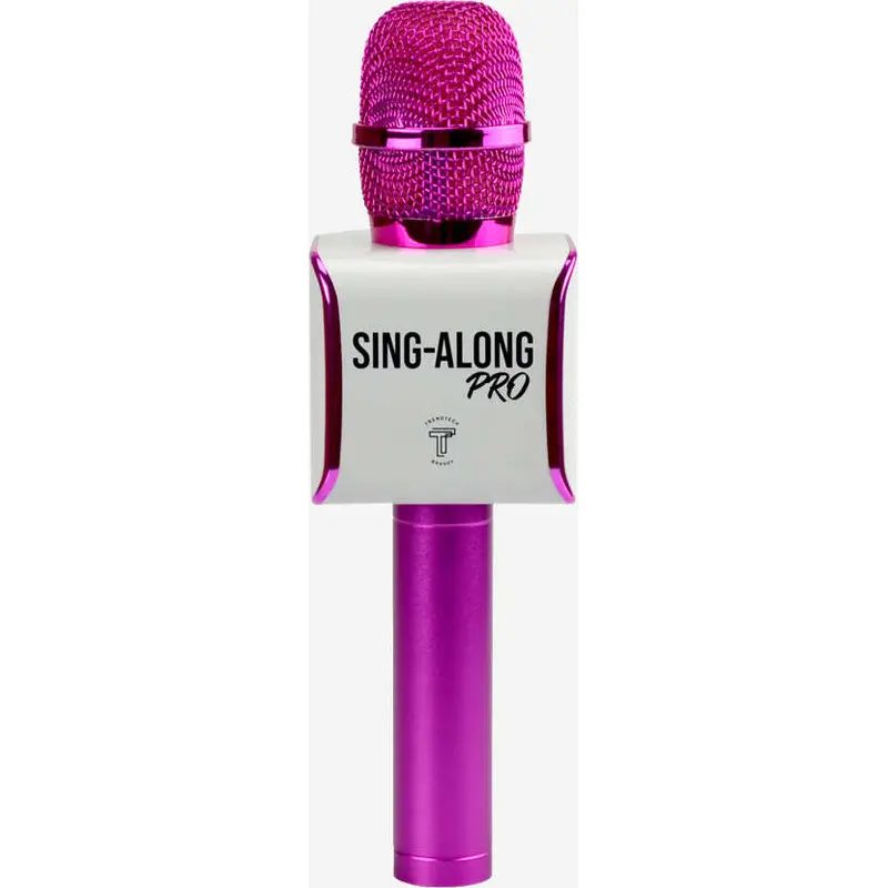Sing-Along Pro 3 Karaoke Bluetooth Microphone - Pink