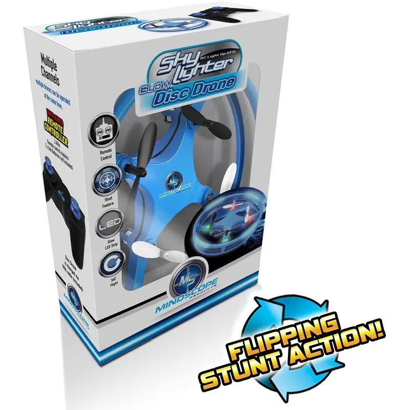 Sky Lighter Disc Drone Blue