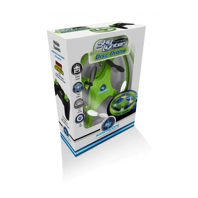 Sky Lighter Disc Drone Green