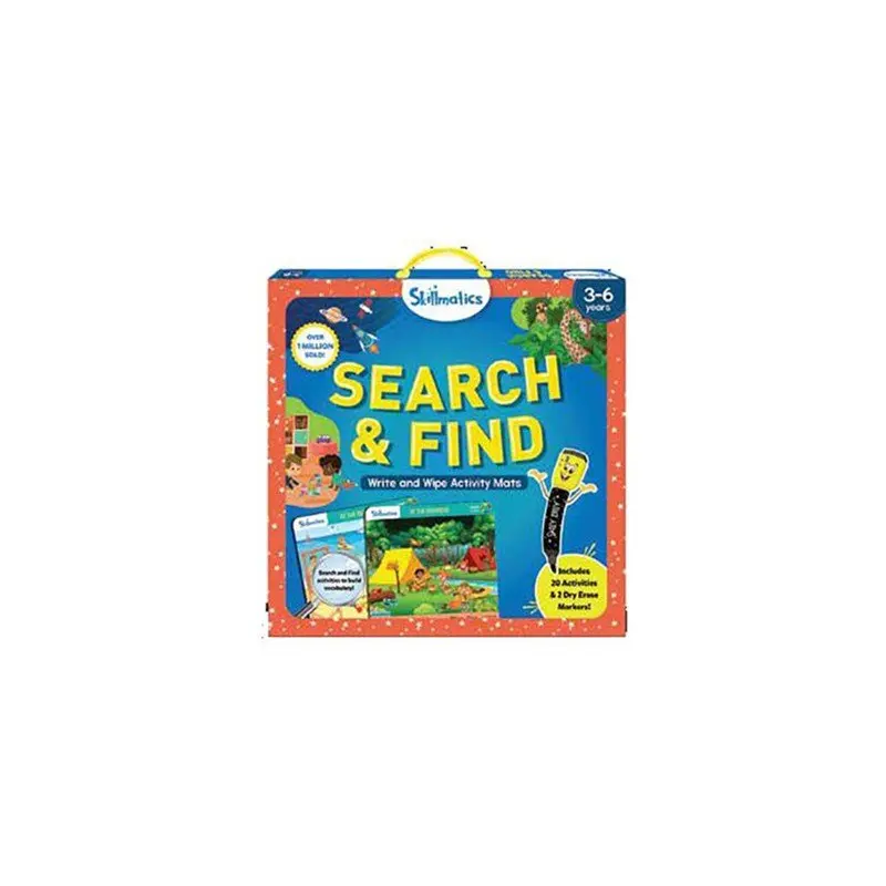 Search & Find Write & Wipe Activity Mats