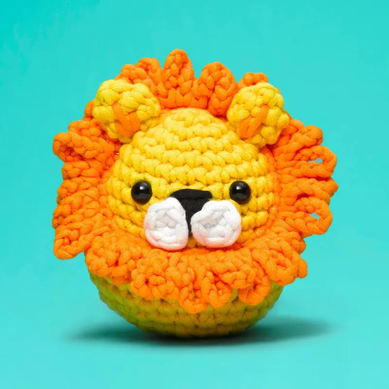 Sebastian the Lion Beginner Crochet Kit