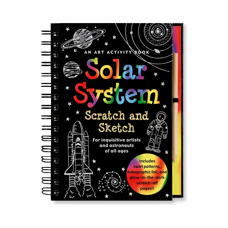 Scratch & Sketch Solar System