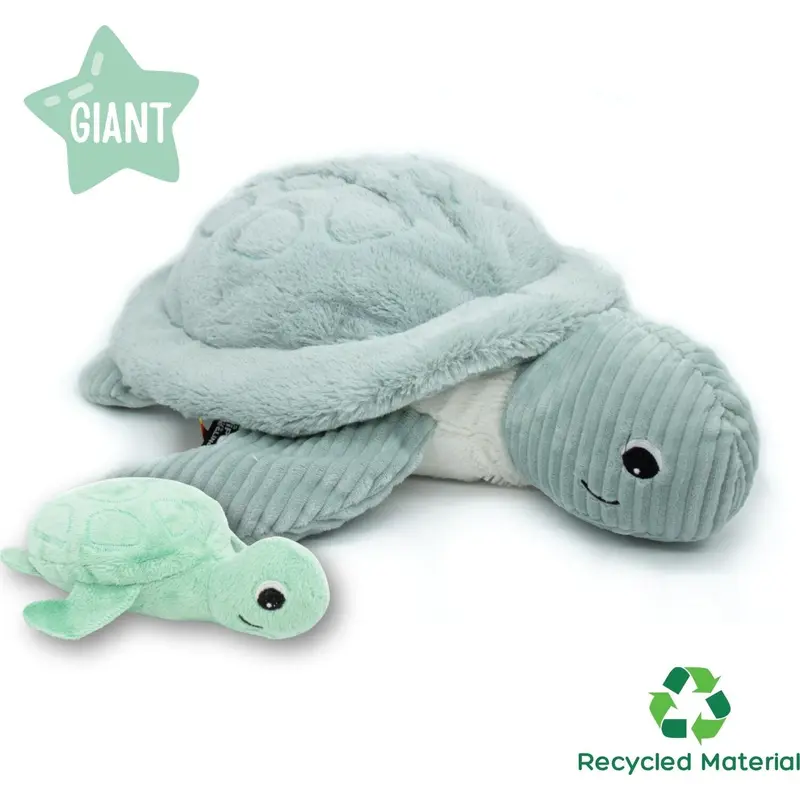 Sea Turtle Mom and Her Baby -Giant Mint