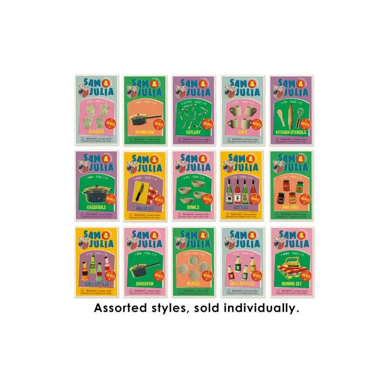 Sam & Julia - Minis - Kitchen Matchbox Asst.