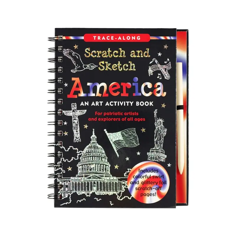 Scratch & Sketch America (Trace Along)