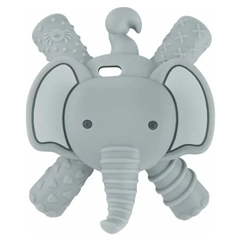 Ritzy Teether Baby Molar Teether - Elephant