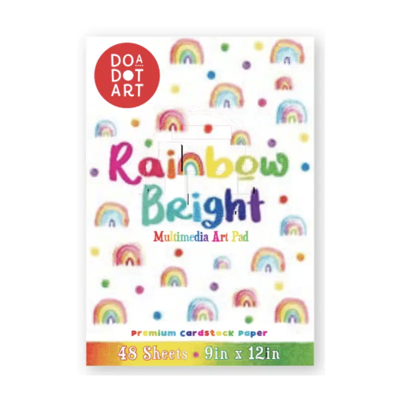 Rainbow Bright Multimedia Art Pad