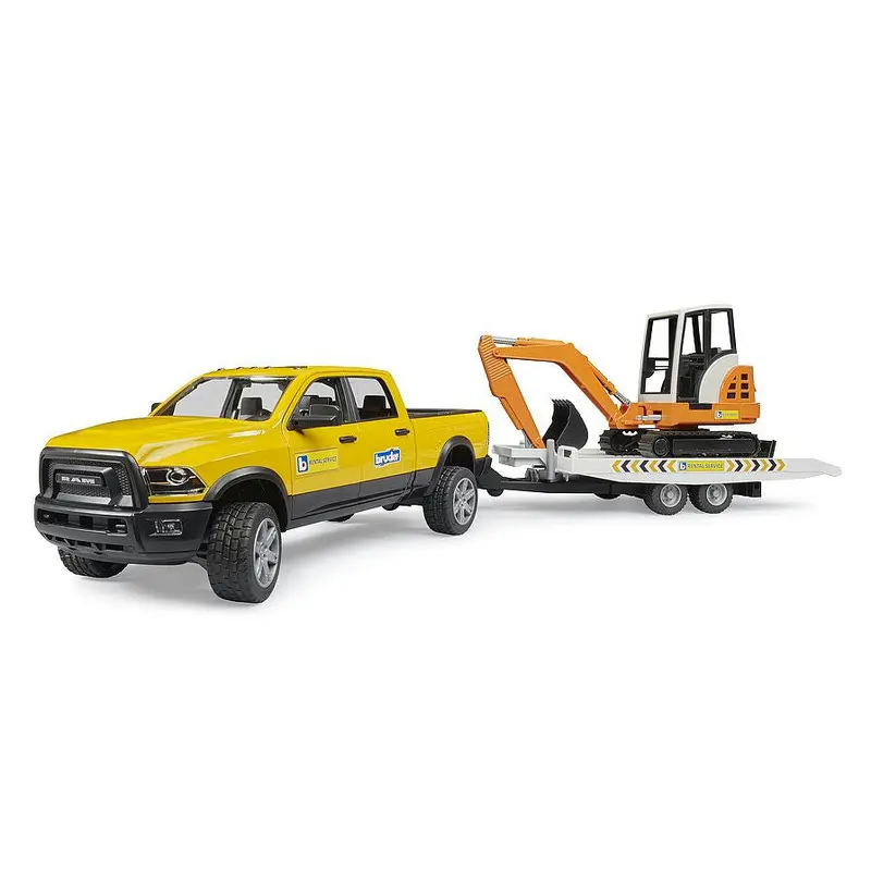 Ram Rental Service w/Trailer & Mini Excavator
