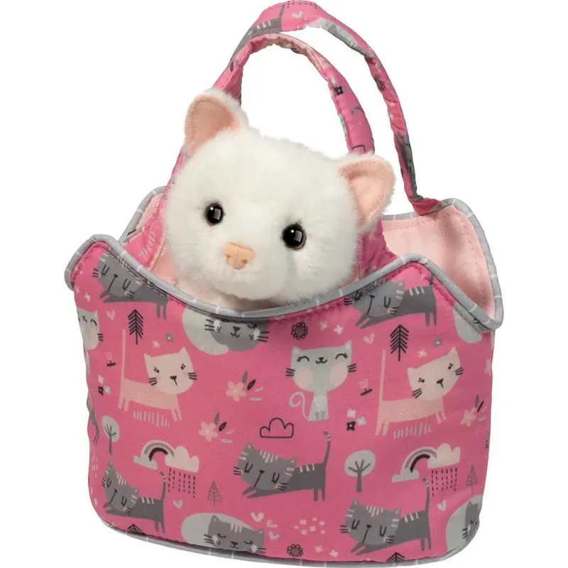 Purr-Fect Pals Sak W/White Cat