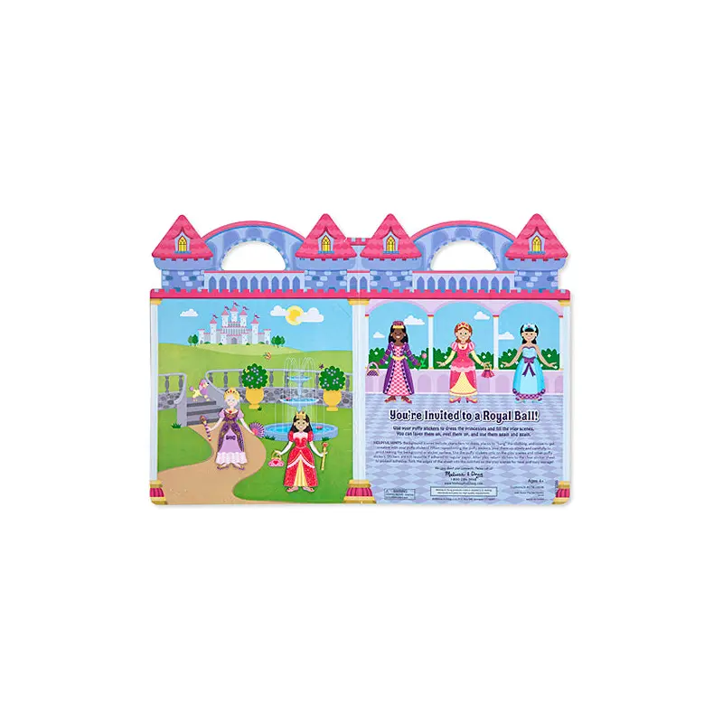 Puffy Sticker Play Set - Princess