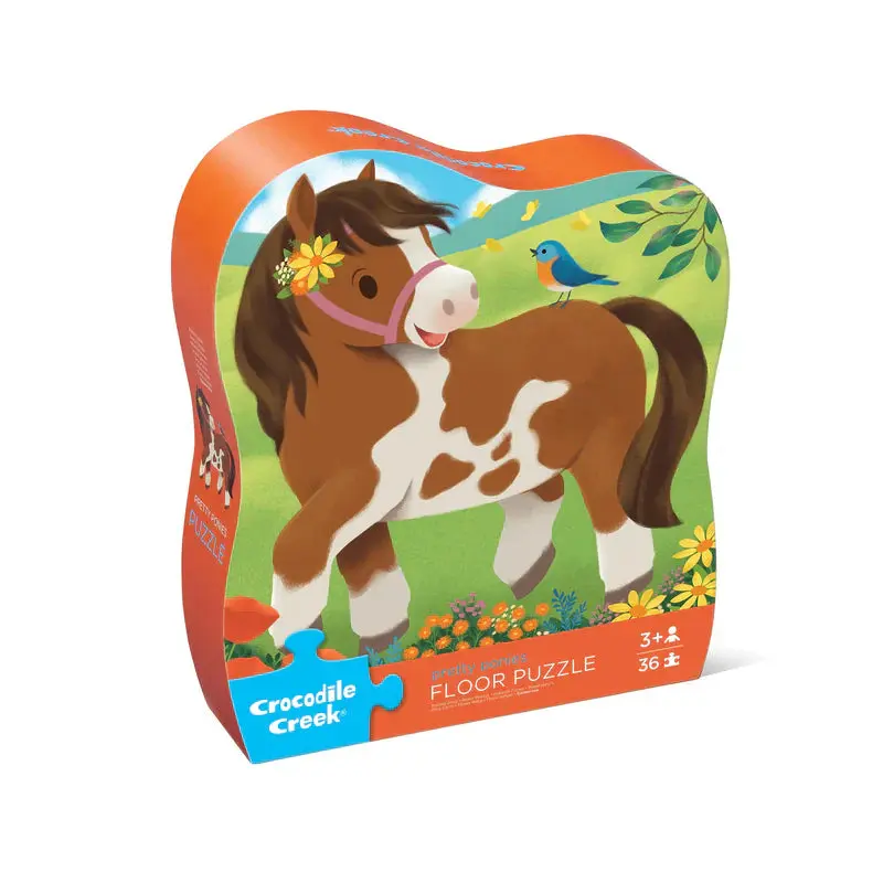 Pretty Ponies Floor Puzzle - 36pc