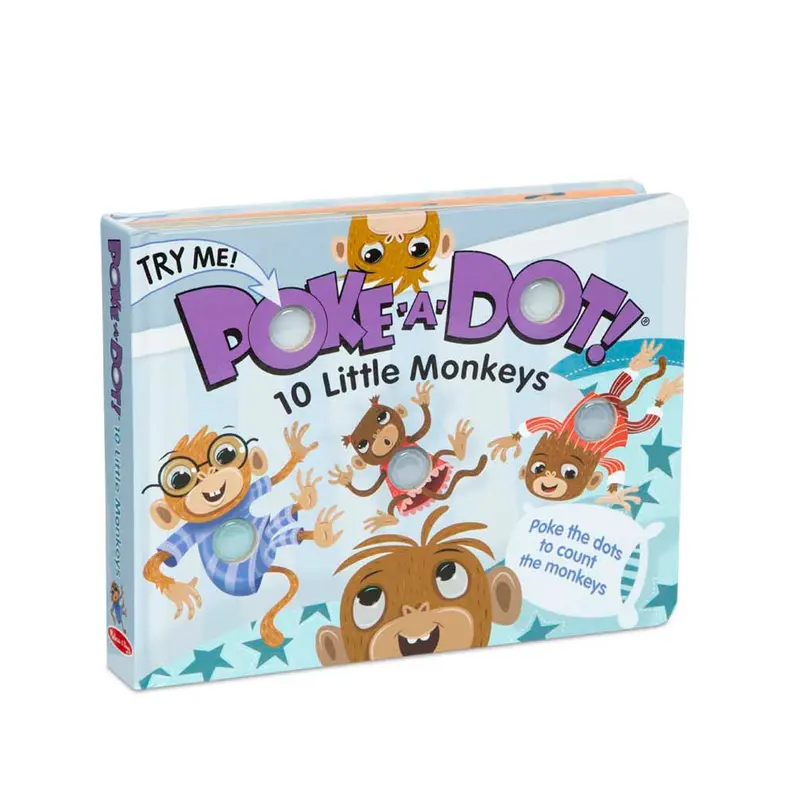 Poke-A-Dot!: 10 Little Monkeys