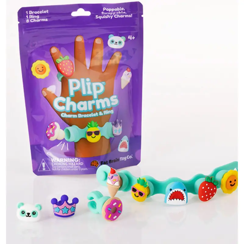 Plip Charms - Teal Bracelet & Charms