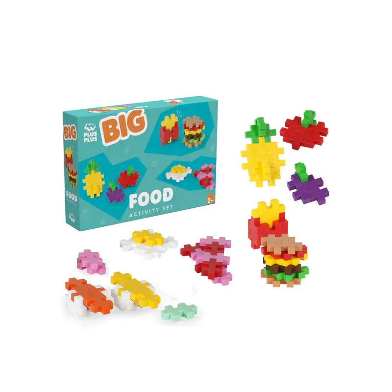 Plus Plus Big Food Activity Set