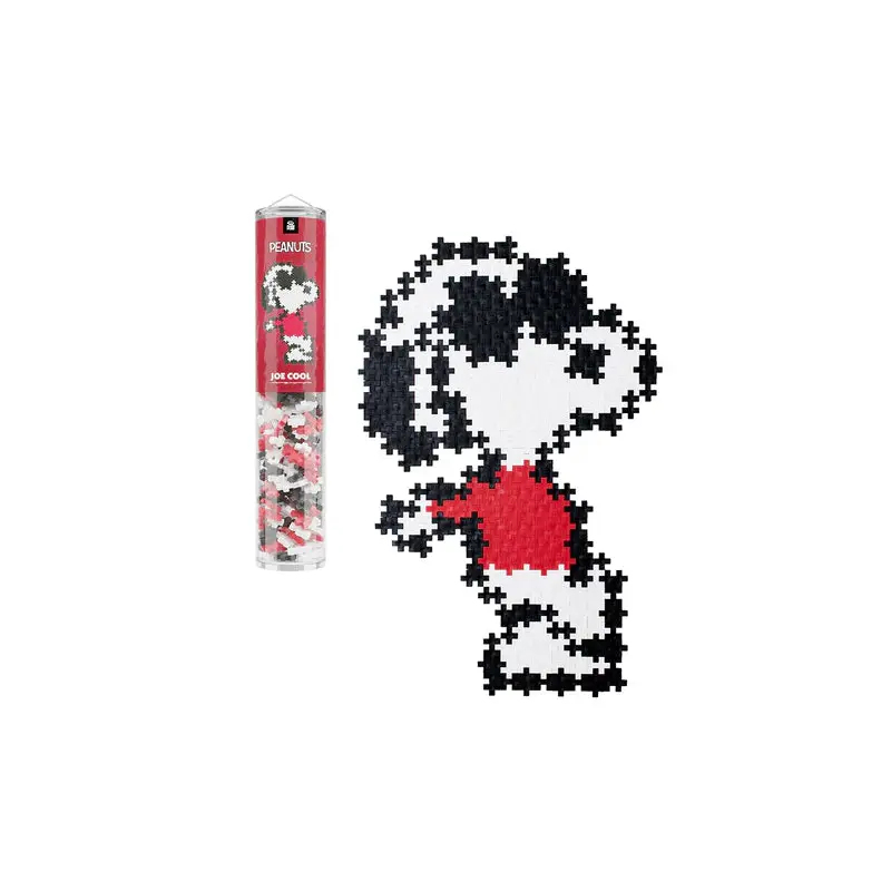 Plus Plus Peanuts Puzzle By Number Tubes - Joe Cool