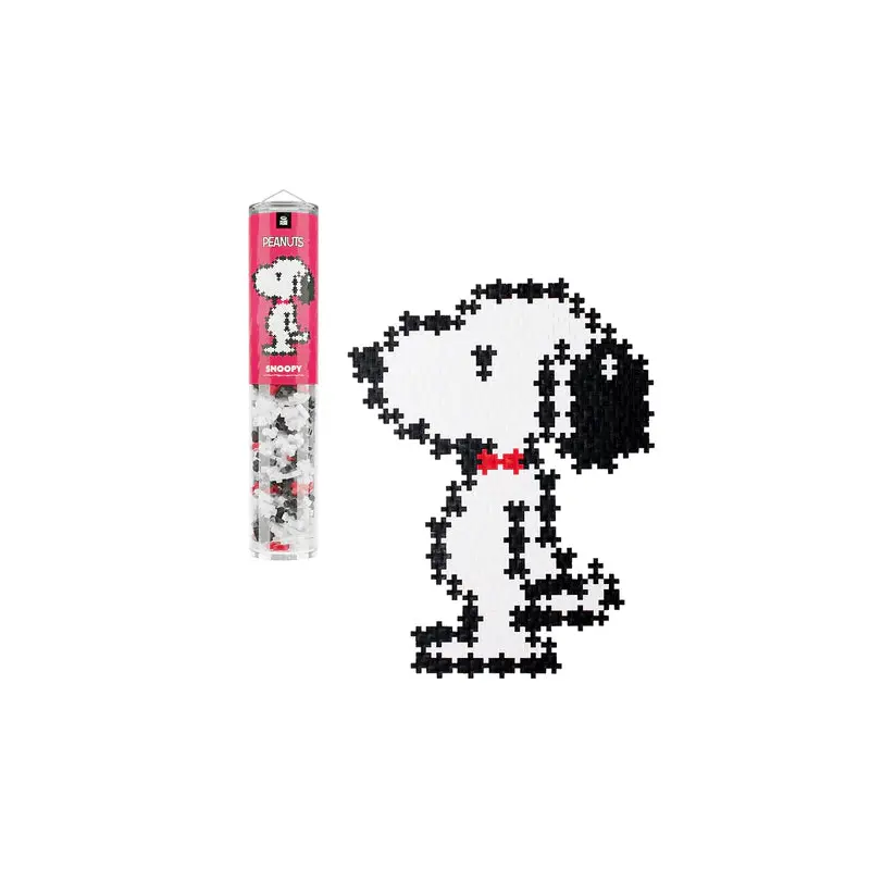 Plus Plus Peanuts Puzzle By Number Tubes - Snoopy