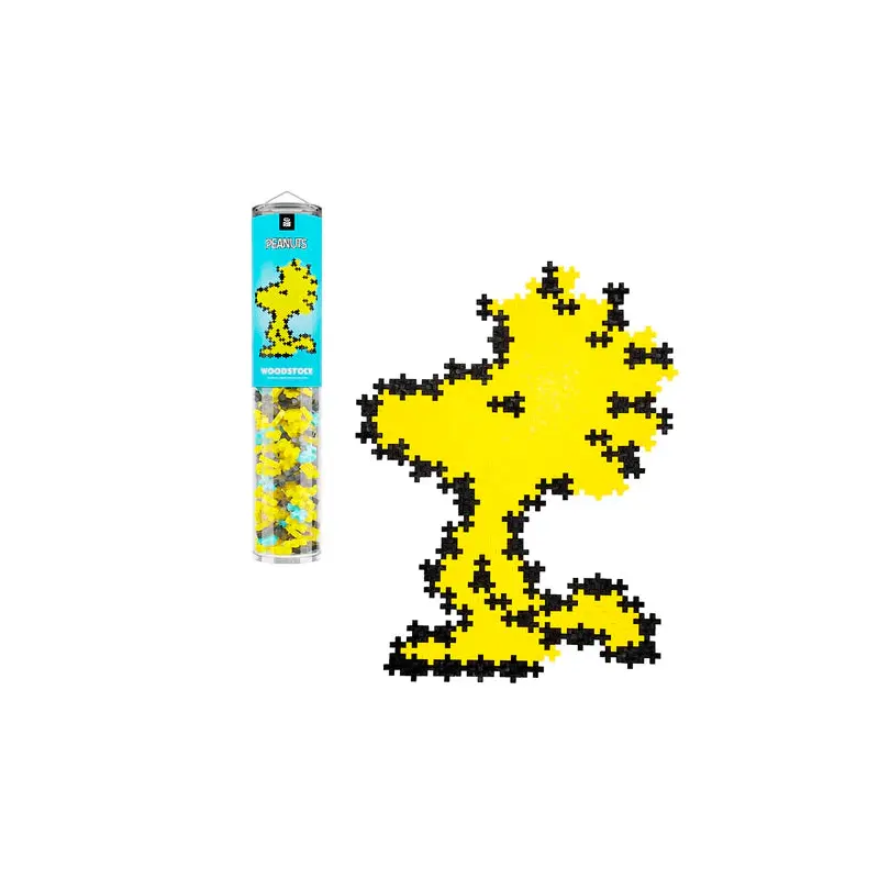 Plus Plus Peanuts Puzzle By Number Tubes - Woodstock