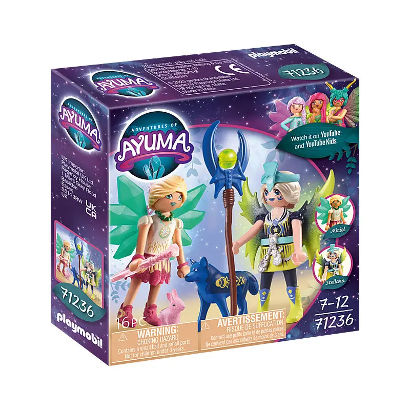 Playmobil Ayuma Crystal and Moon Fairy with Soul Animals